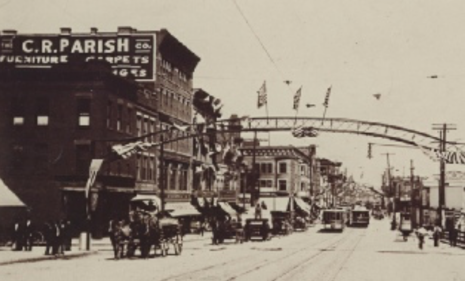 Historical Downtown Columbus, OH High Street